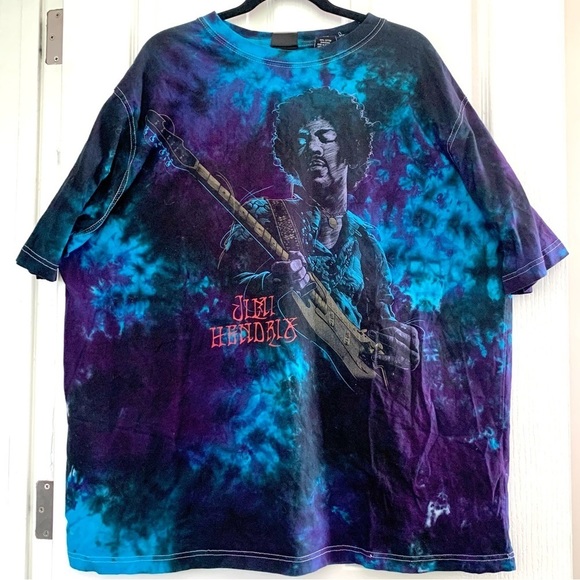 Liquid Blue Other - Vintage Liquid Blue Jimi Hendrix tie dye t shirt blues music band tee guitar 3XL